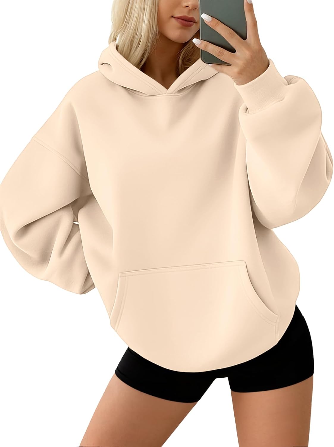 AUTOMET Sudaderas con capucha de forro polar de gran tamaño para mujer, ropa de otoño | Trajes de moda 2026 Suéteres casuales Ropa de invierno Y2k con bolsillos