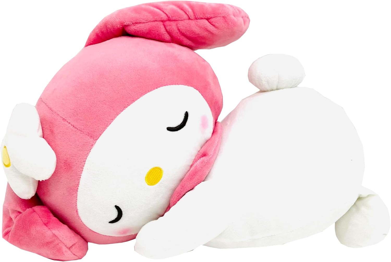 MORIPiLO Sanrio Hello Kitty Body Pillow, Soft Material, Marshmallow Texture, Plush Pillow, Large Cushion, Cute, Large Size, Easy Sleeping Pillow, Approx. 17.7 inches (45 cm) (Hello Kitty Pink)