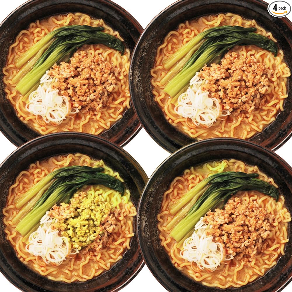 Rinsendou 【Akita Hinai Chicken Salt Ramen 4 servings】 Homemade Fresh Noodles & Soup, Light, Ambient Storage, 30 Days, Local Specialty, Gourmet, Easy Ramen, Try It | 透き通るスープ キレる塩味 あっさり塩ラーメン 比内地鶏だし 地鶏スープ 秋田名物ラーメン 老舗 時短 簡単調理