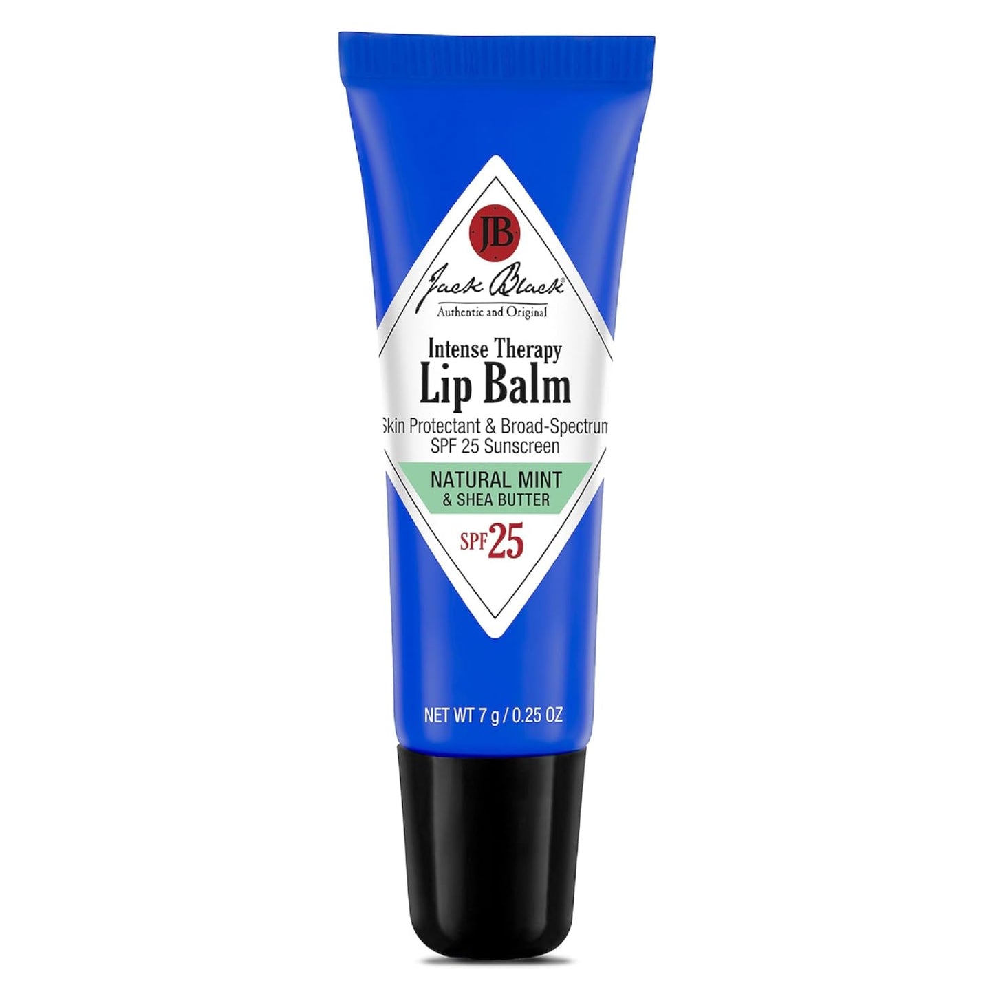Jack Black Intense Therapy Lip Balm – SPF 25 Sun Protection, Lip Moisturizer