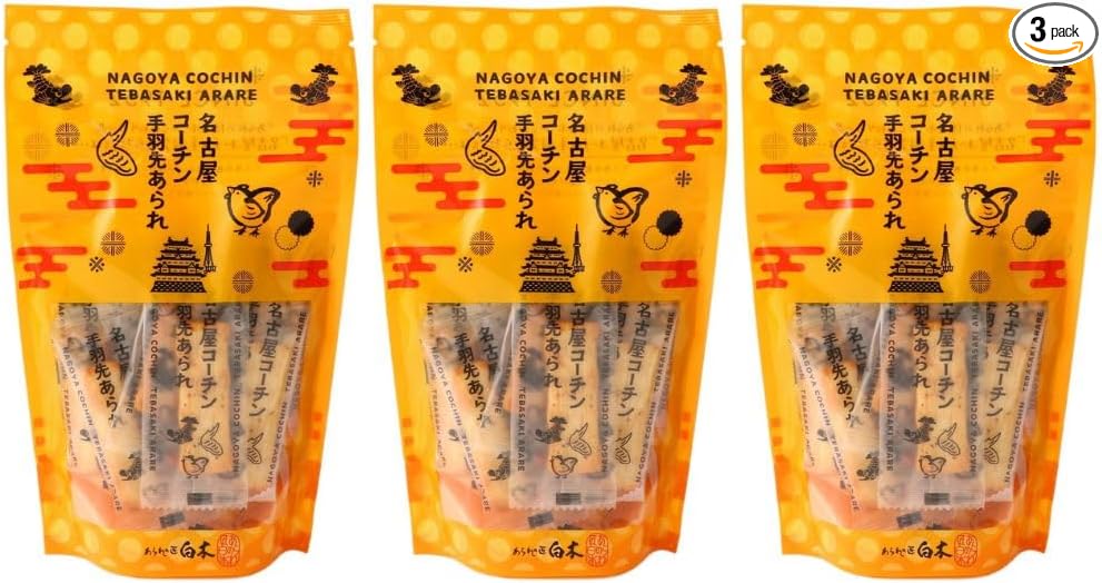 Nagoya Coatin, Nagoya Rice Sweets, 1.6 oz (45 g), Made in Japan, Uses Nagoya Coatin Extract, Sweet & Spicy Treats