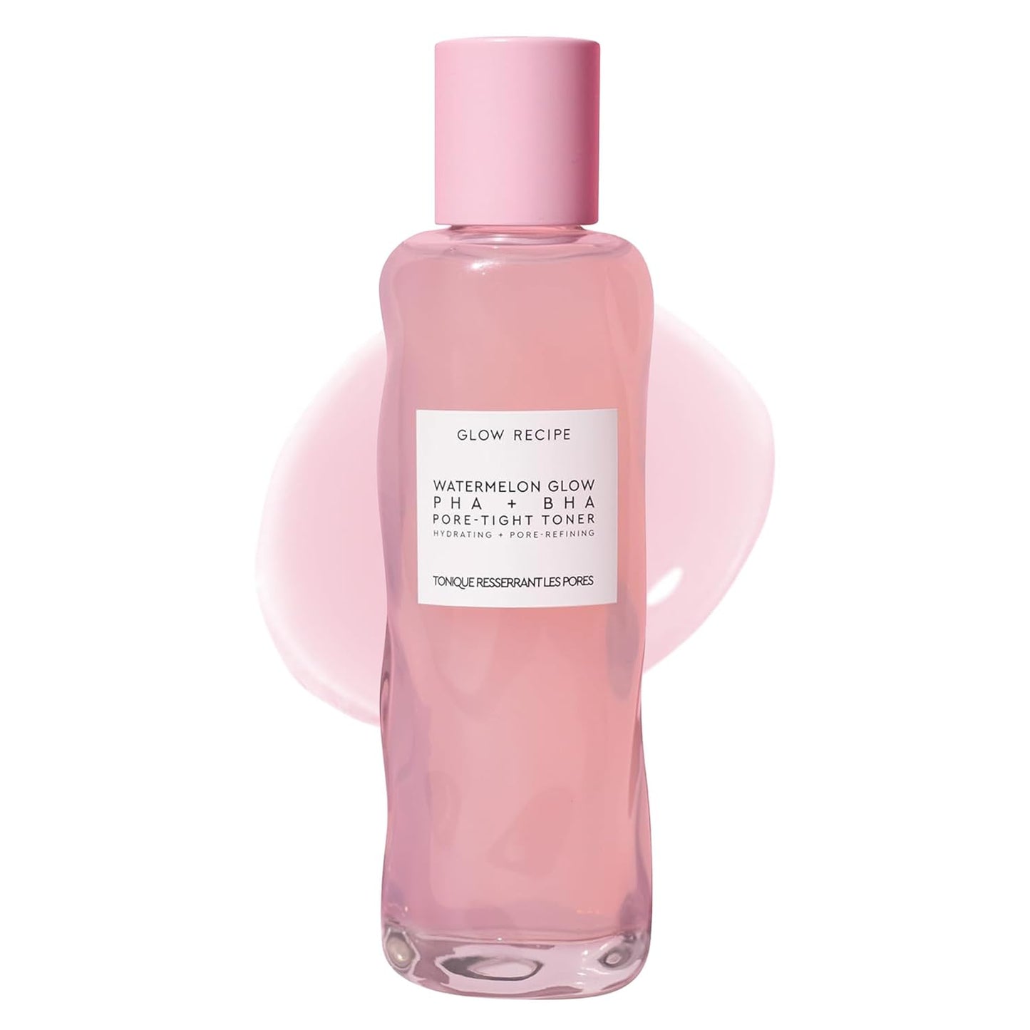 Glow Recipe PHA + BHA Tónico Facial - Minimizador de Poros de Cuidado Coreano de la Piel & Exfoliante Facial Suave para Apretar, Hidratar & Exfoliar - Glicerina, Sandía & Agua de Cactus (40ml)