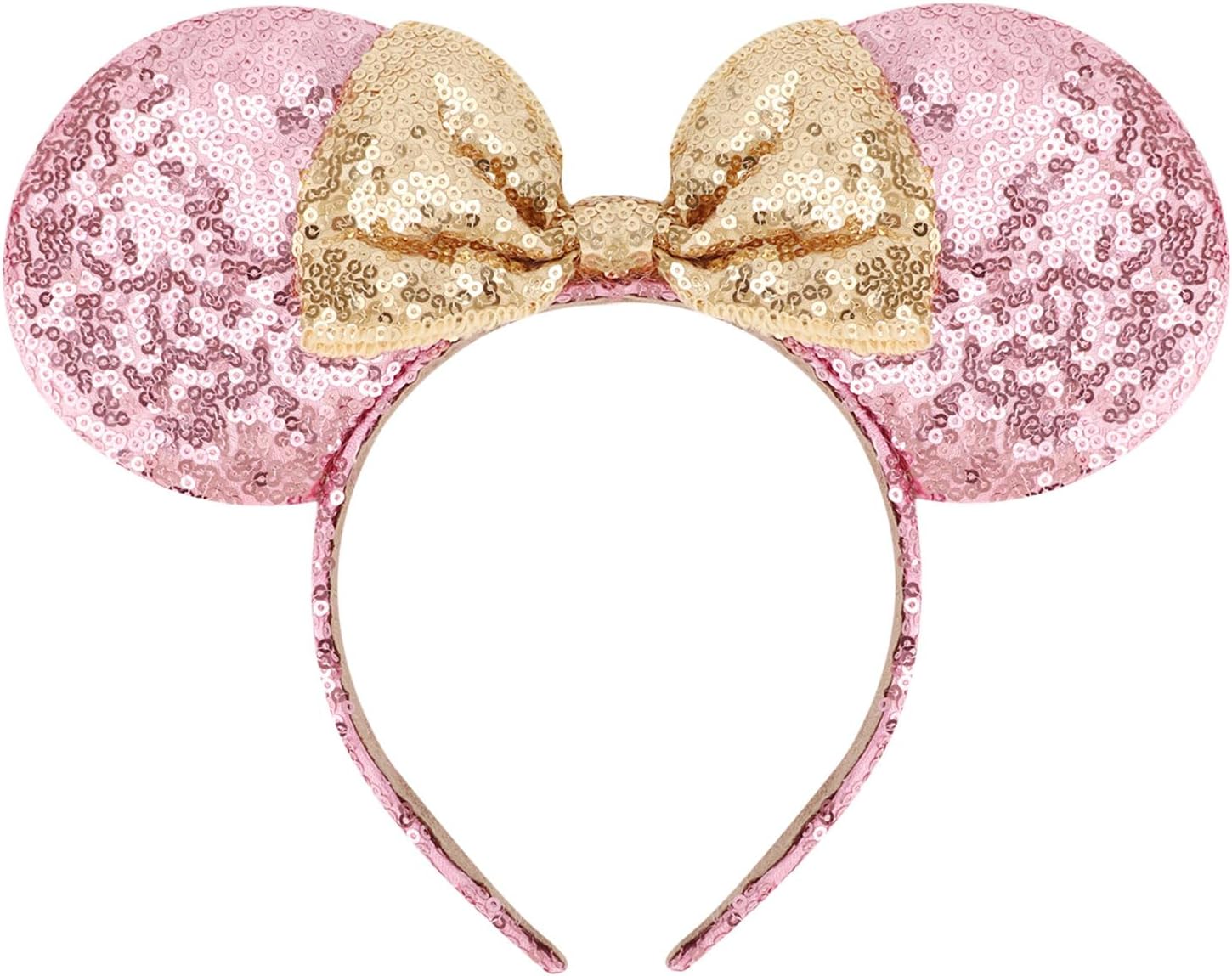 DRESHOW Mouse Ears Bow Sequins Party Decoration Cosplay Costume for Girls and Women