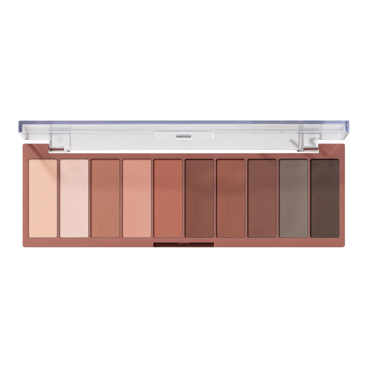 e.l.f. Perfect 10 Eyeshadow Palette, Ten Ultra-pigmented Shimmer & Matte Shades, Vegan & Cruelty-free, Nude Rose Gold (Packaging May Vary)