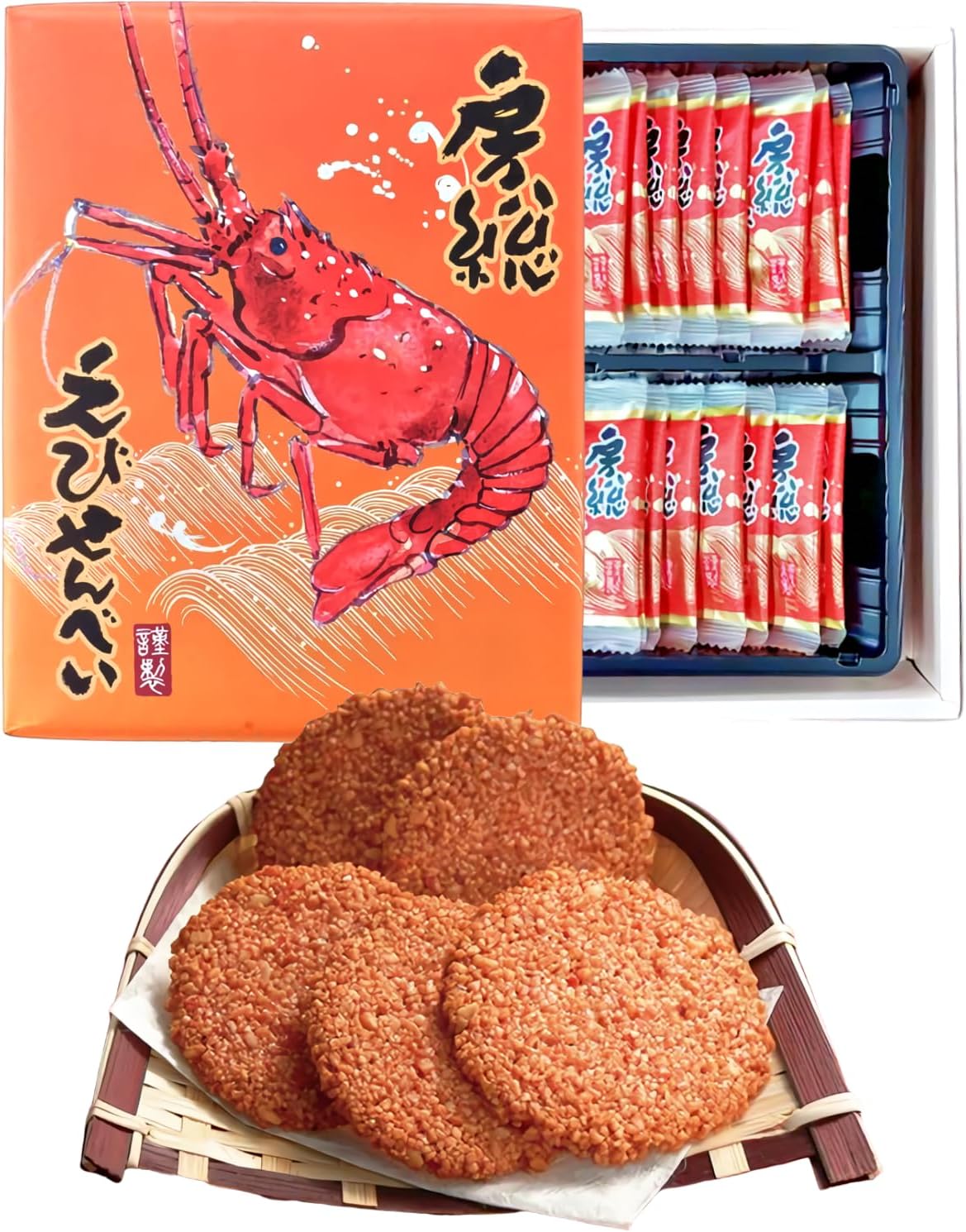 Cabocha Village, Busou Shrimp, 14 Sheets x 2 Boxes, Chiba Mikaka, Shrimp Scent Full of Your Mouth
