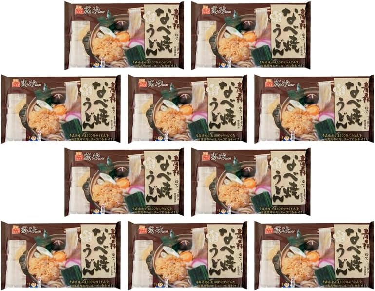 Takasago Foods Aomori Nabeyaki Udon 2 Cases 20 Servings Boiled Room Temperature Storage