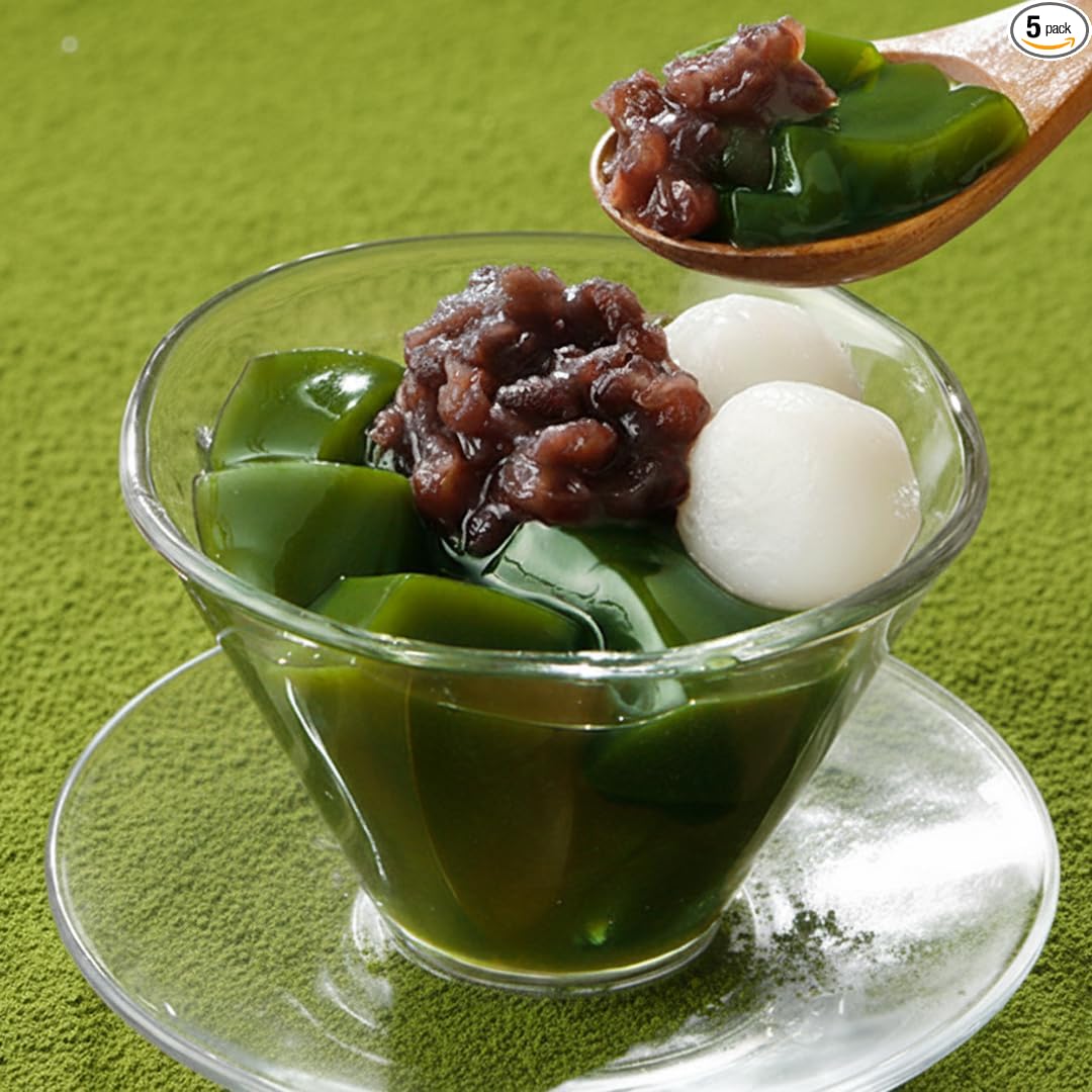 Gakado Shizuoka Matcha Raw Jelly, 3 Pieces, Gift Box, Assorted, Frozen, Christmas, New Year's Day, "Japanese Sweets, Sweets, Popular, Jelly, Birthday Gift, Gift, Gift, Celebration, Family Celebration | 【玉華堂】 お菓子 お祝 お礼 お返し 内祝 冷たい 白玉 粒餡 和菓子