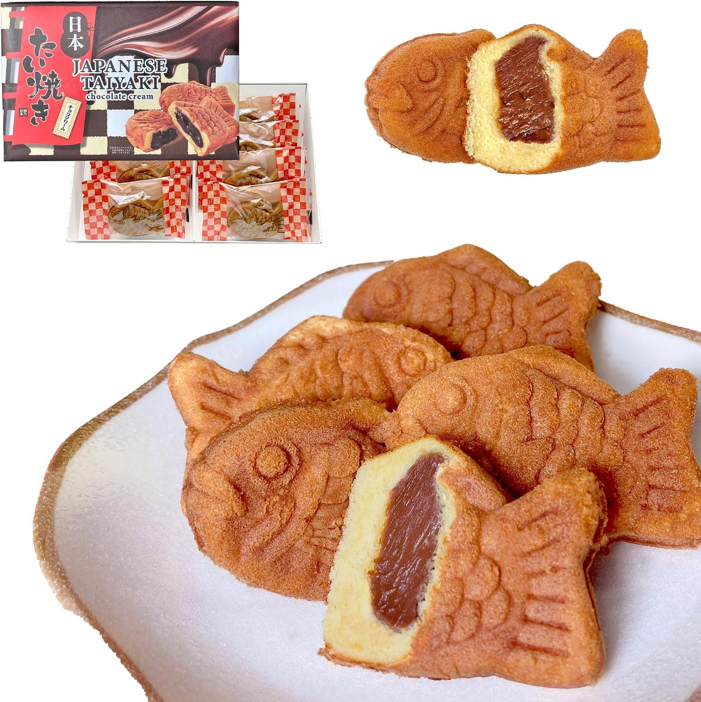 Showei Nihon Taiyaki (Custard 8-Piece Set)