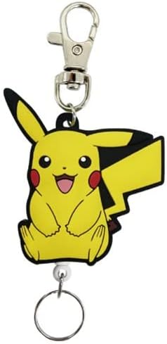 SK Japan Pokemon Rubber Reel Keychain - Charizard