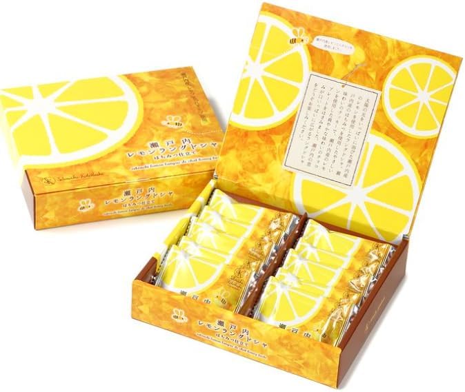 Okayama Prefecture, Lemon Langsha Honey, Pack of 30, Okayama Souvenir, Souvenir, Treats