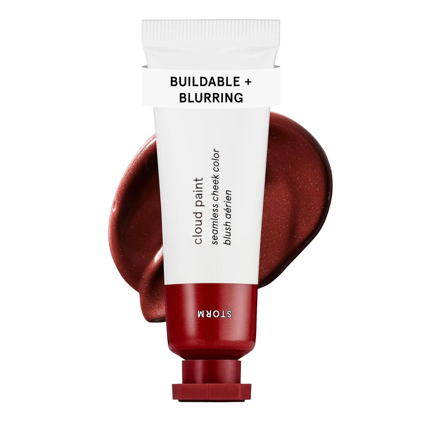 Glossier Cloud Paint, Puff Cream Blush for Cheeks - Cool Pink Gel-Cream Tint, Sheer Buildable Blendable Layerable + Collagen & Blurring Pigments - Soft-Focus Golden-Hour Glow, Lightweight