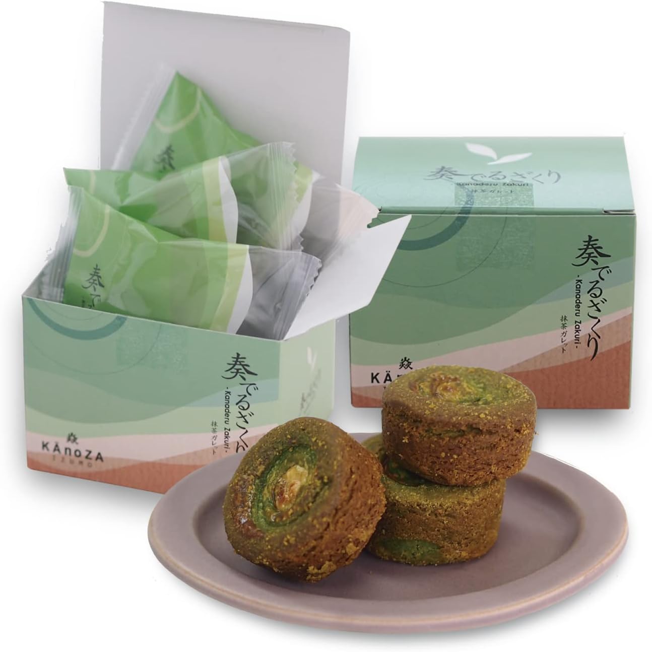 KAnoZA Play Matcha Gullets, White Chocolate, Set of 5, Gift