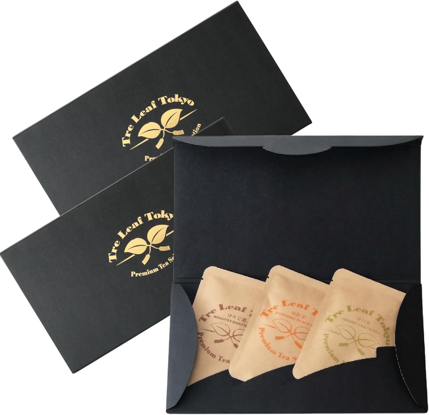 Tre Leaf Tokyo Soyama Tea, Japanese Tea, Broom Tea Individually Wrapped Soyilon Tea Bag Gift Set (Set of 1)