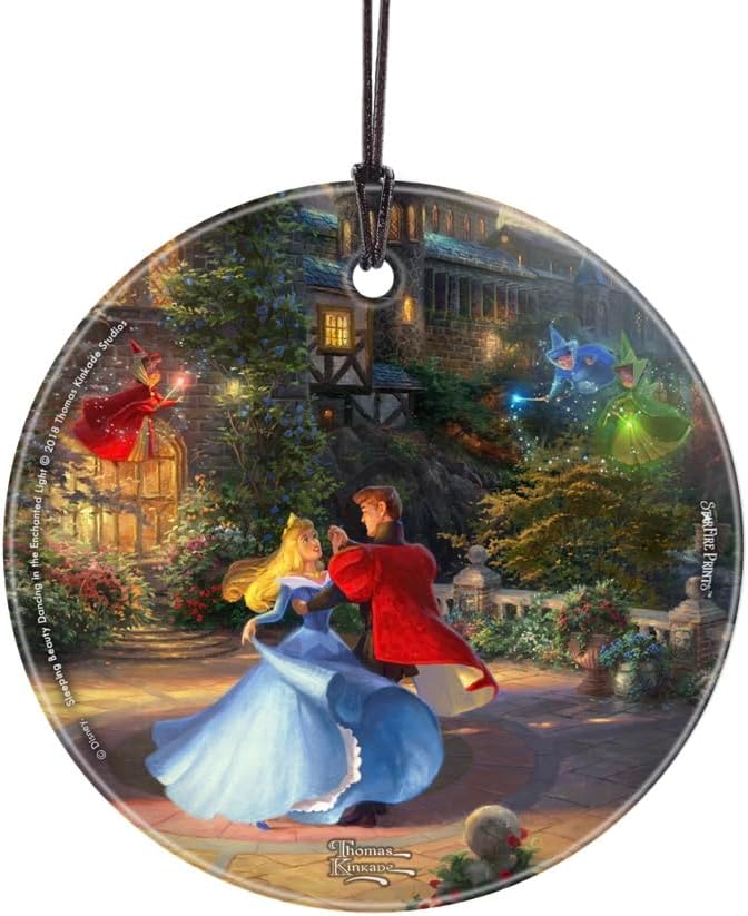 Disney - 101 Dálmatas – 3.5 pulgadas Starfire Prints colgante accesorio de impresión de vidrio – Ideal para regalar y coleccionar | Hanging glass print | Bedroom or office display | Disney fan gift