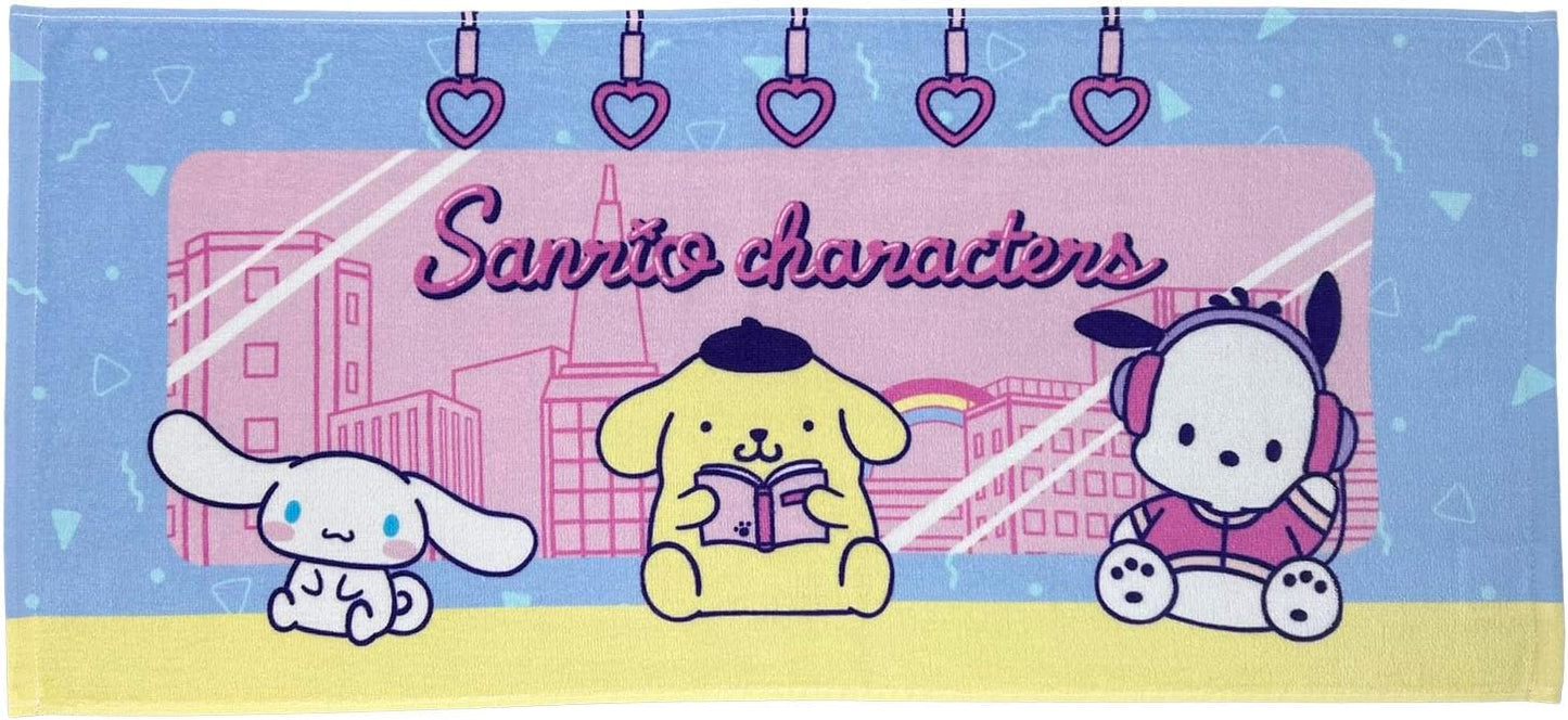 Nomura Towel Sanrio Characters Pochacco Bath Towel, 1 Piece, 23.6 x 47.2 inches (60 x 120 cm), 100% Cotton