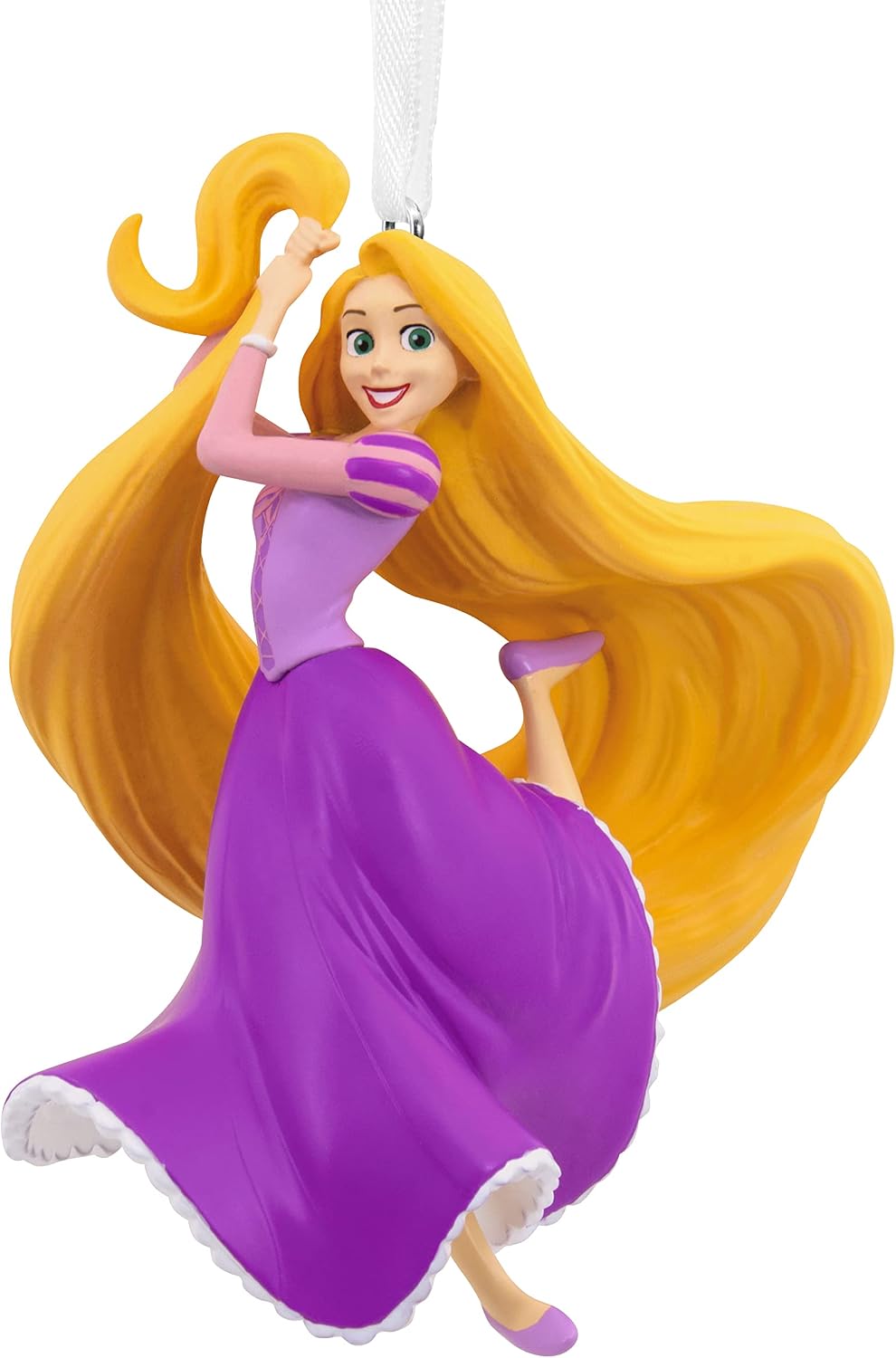 Hallmark Disney Tangled Rapunzel - Adorno navideño de resina (0003HCM0811)