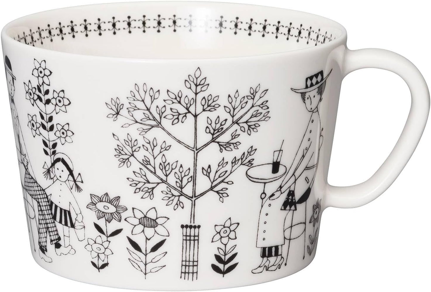 【Authorized Import】 Arabia Tableware Emilia Mug Soup Cup 0.4L 1068071