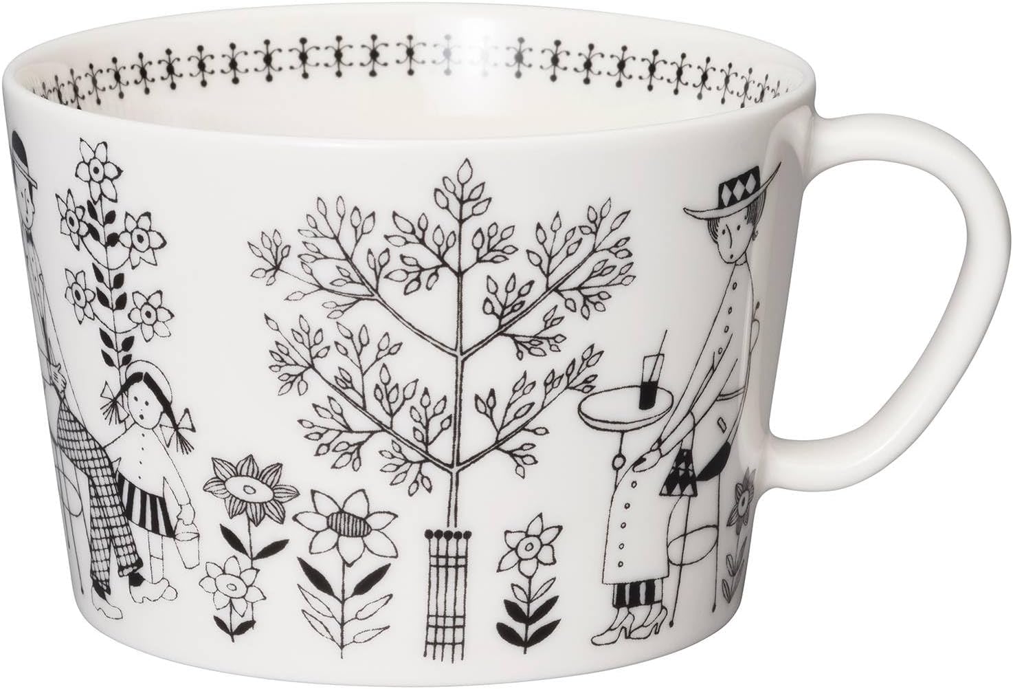 【Authorized Import】 Arabia Tableware Emilia Mug Soup Cup 0.4L 1068071