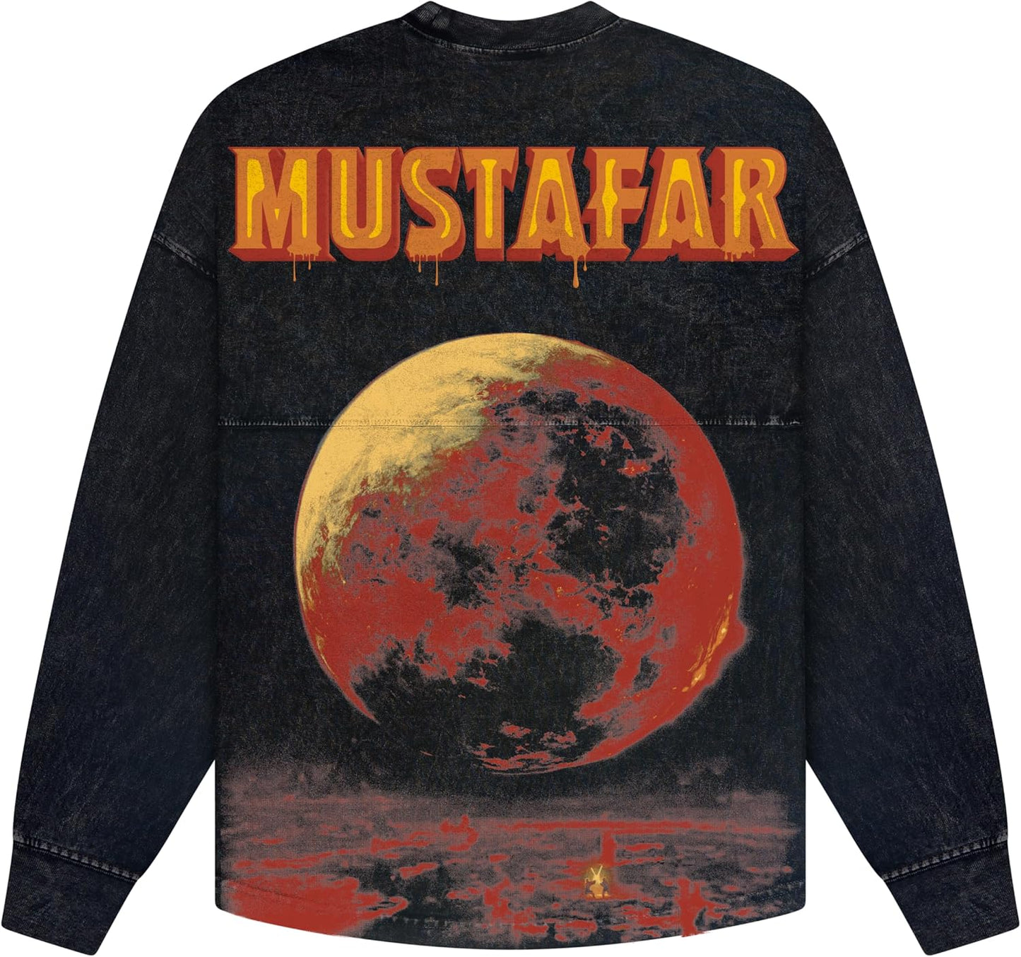 Spirit Jersey STAR WARS, colección oficial de Disney Star Wars, camiseta de manga larga de gran tamaño, unisex, 100% algodón