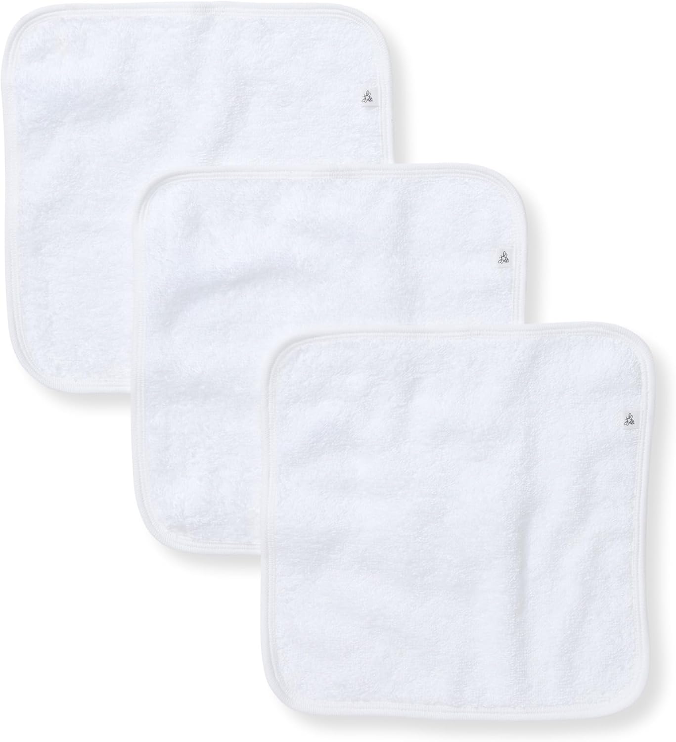 Toallitas de baño para bebés Burt's Bees Baby, 100% algodón orgánico, tejido de rizo suave y súper absorbente y tela de rizo tejida | Los paños de baño suaves y suaves de rizo 100 % algodón orgánico son los esenciales perfectos para el baño