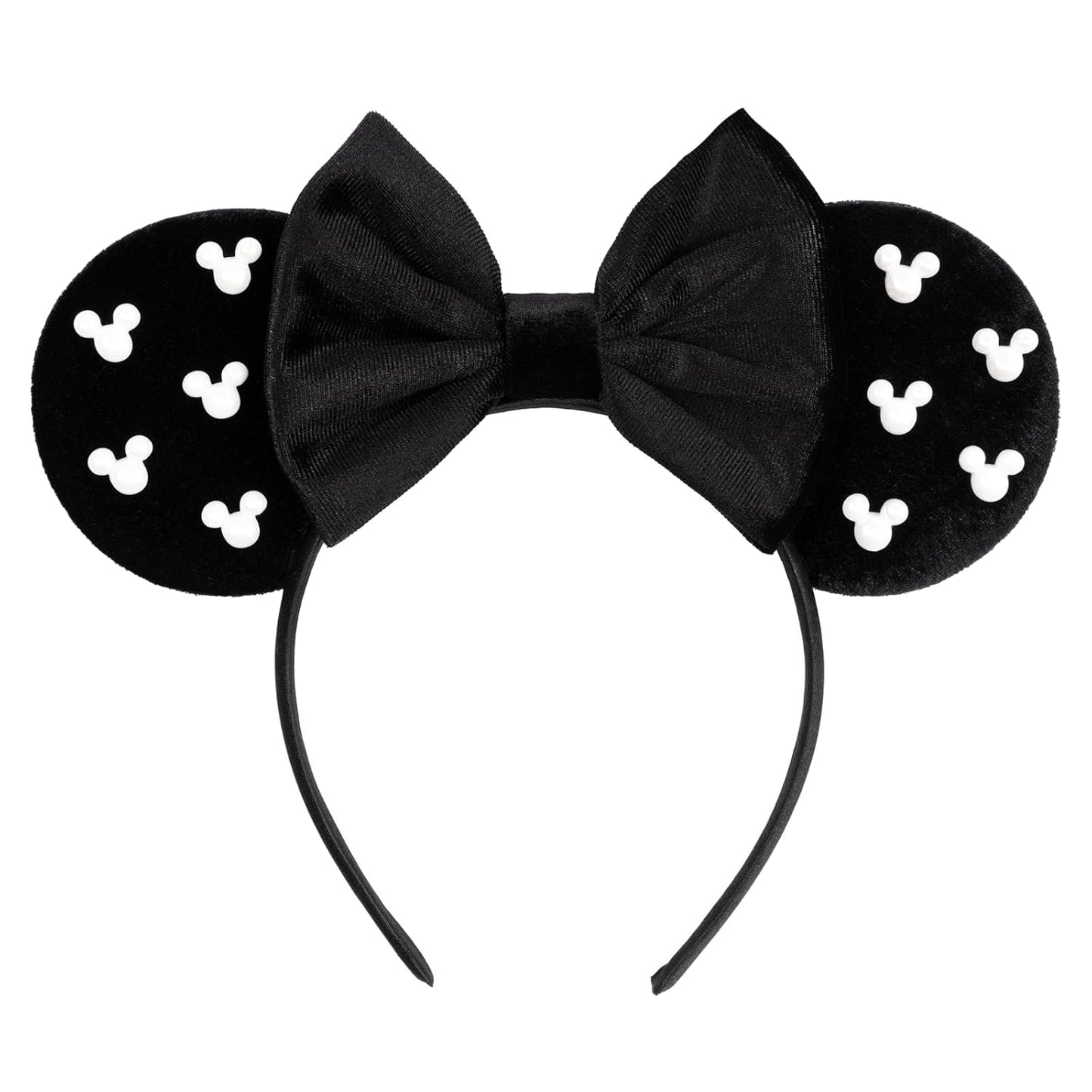 bianbaistar Colorida diadema de orejas de ratón inspirada en caramelos con purpurina brillante, perfecta para fiestas divertidas, eventos temáticos y celebraciones navideñas