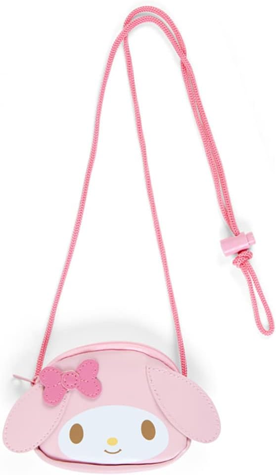 Sanrio (SANRIO) Sanrio Coin Case with Rope Kuromi Kuromi-chan kuromi Coin Case・Pass Case Character 5.3 x 1.2 x 4.3 inches (13.4 x 3 x 11 cm) 765902 SANRIO