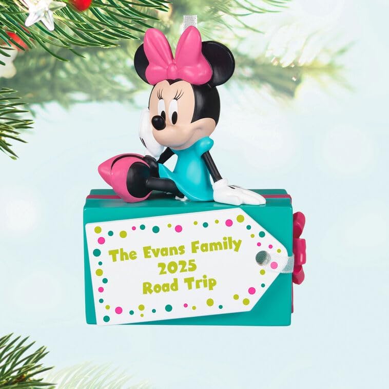 Hallmark Keepsake - Adorno navideño colgante de Disney Mickey y sus amigos, Amigos para siempre, Juego de 5, Regalos para fanáticos de Disney 2024