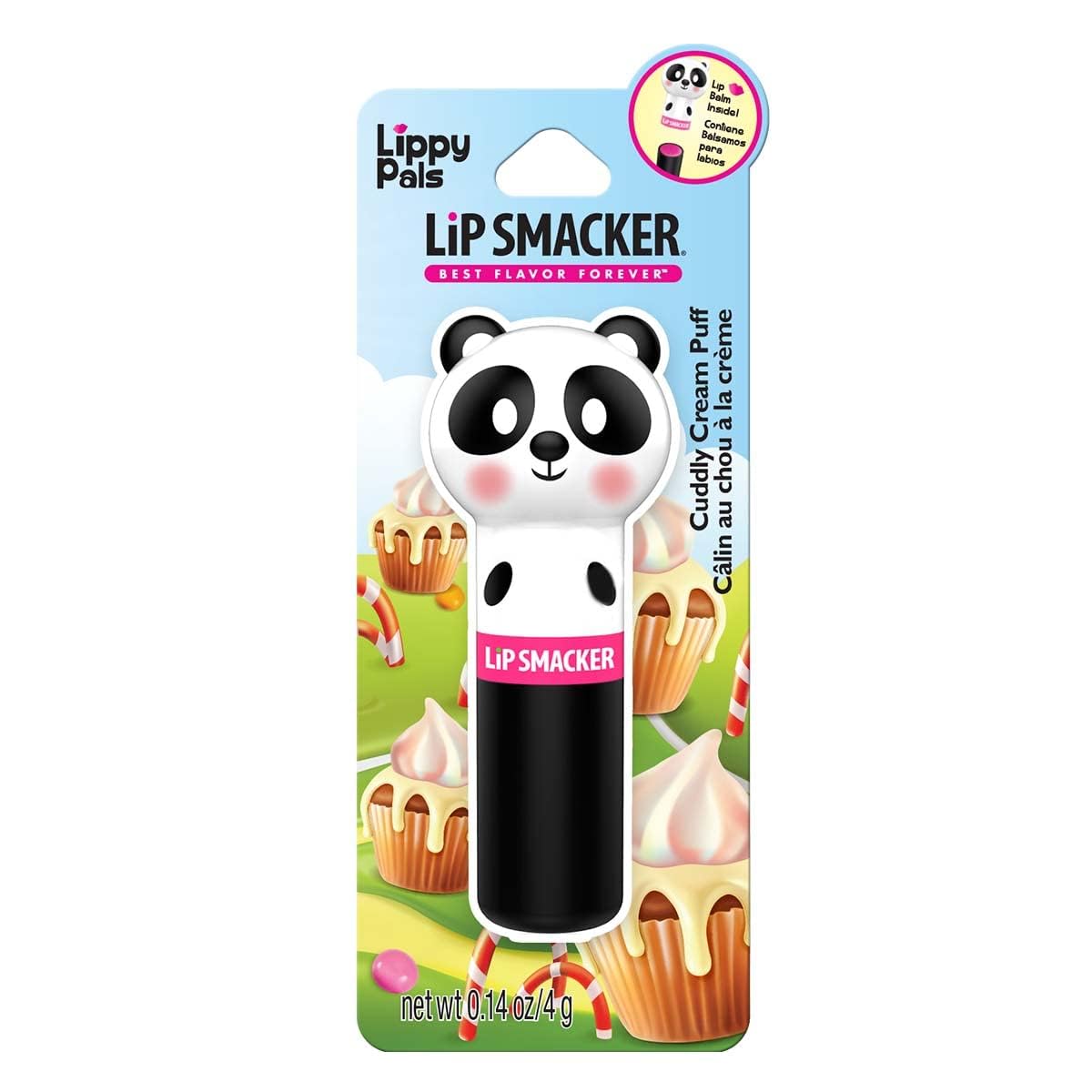 Lip Smacker Lippy Pals Unicorn, Bálsamo labial con sabor hidratante y suavizante de brillo suave, sabores deliciosos hidratantes y protectores, libre de crueldad y vegano - Magia de unicornio