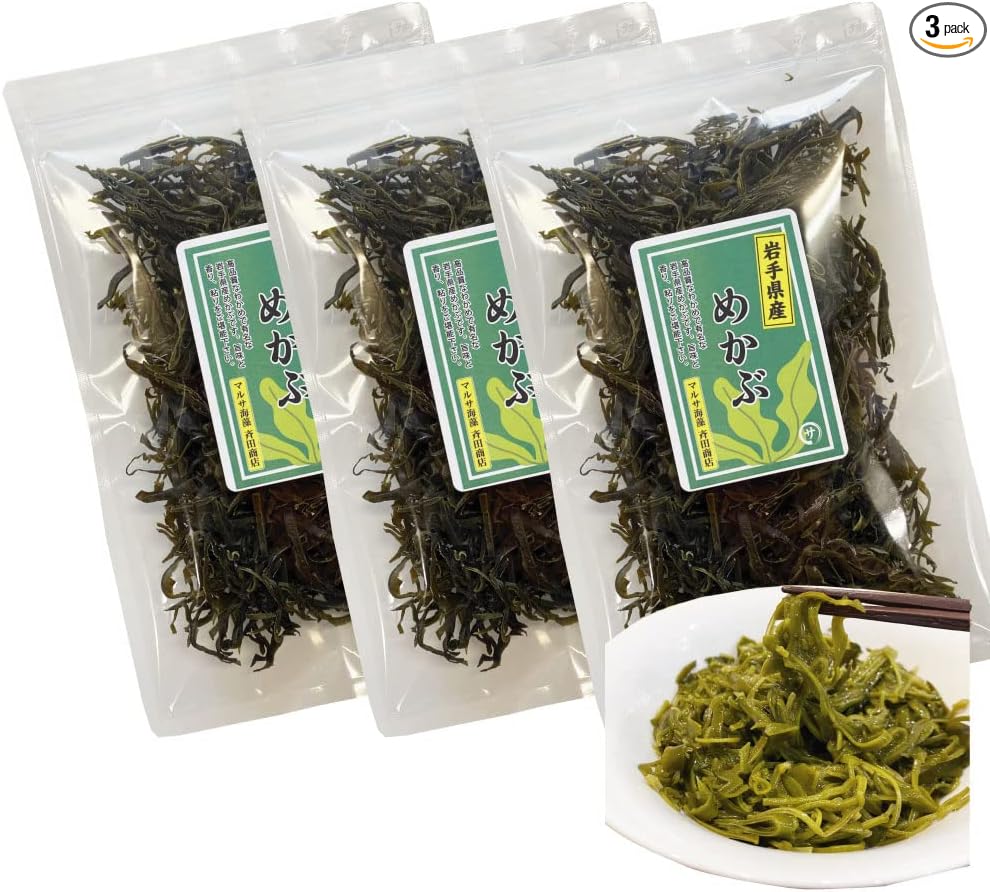 Mezzu Dried Mechab, Made in Iwate Prefecture, 1.2 oz (35 g), Mekiri Toro Seaweed, Produced in Japan (1 Bag)