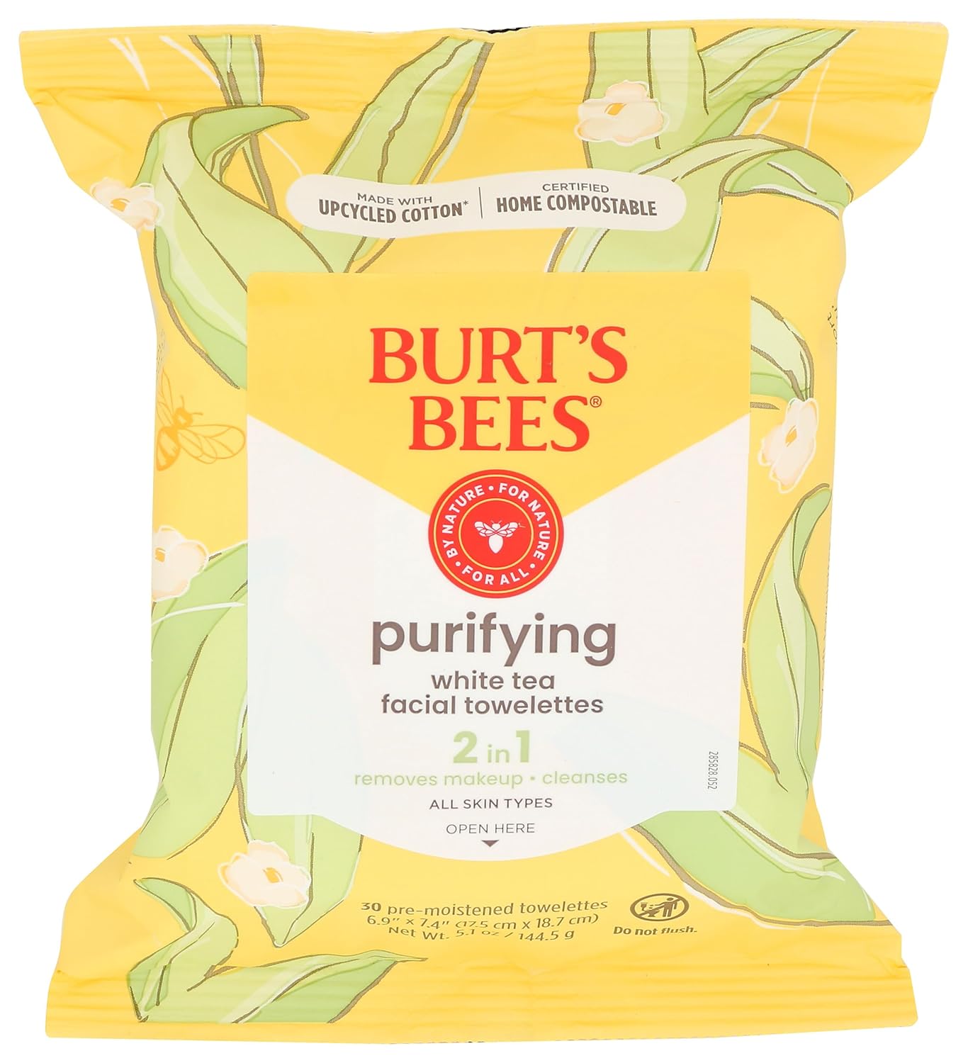Burt's Bees - Toallero de limpieza facial