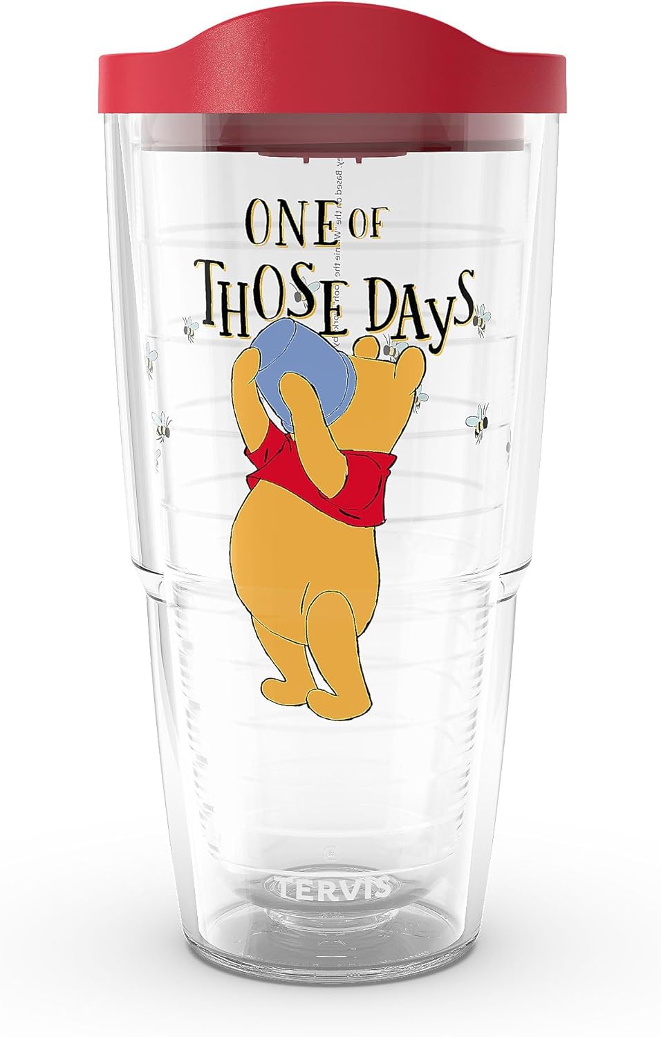 Tervis Disney - Vaso aislado de doble pared con aislamiento de Winnie The Pooh Forest Sketch hecho en Estados Unidos, mantiene las bebidas frías y calientes, 24 onzas, clásico