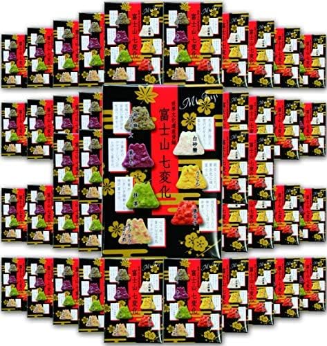 Mt. Fuji, Souvenir, Sweets, Souvenir, Senbe, Individually Packaged, 7 Colors, 7 Flavors, Hitokuchi, Senbei Lab