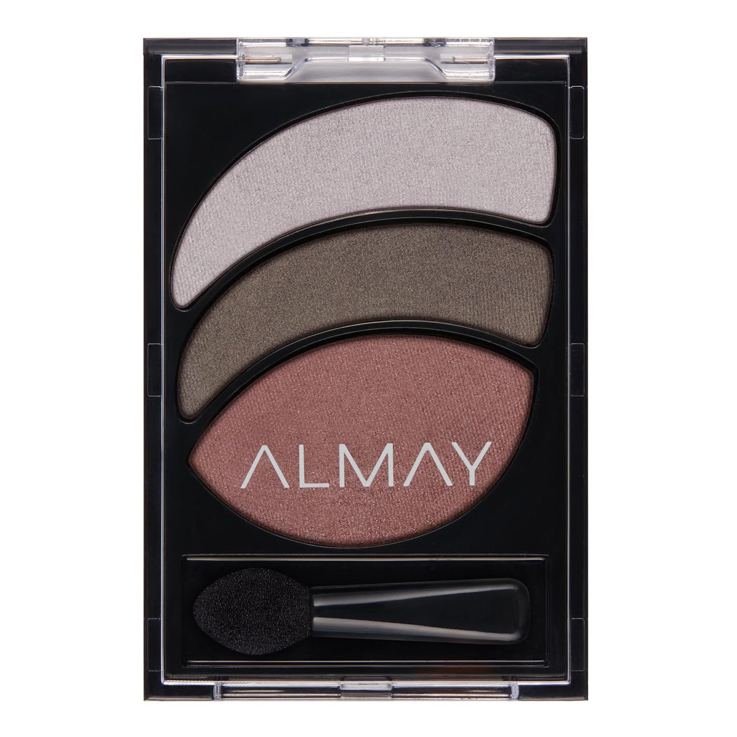 Almay Shadow Trio Paleta, maquillaje de sombra de ojos ahumada de larga duración, tres tonos, hipoalergénico, 040 Lavender Haze, 0.087 onzas