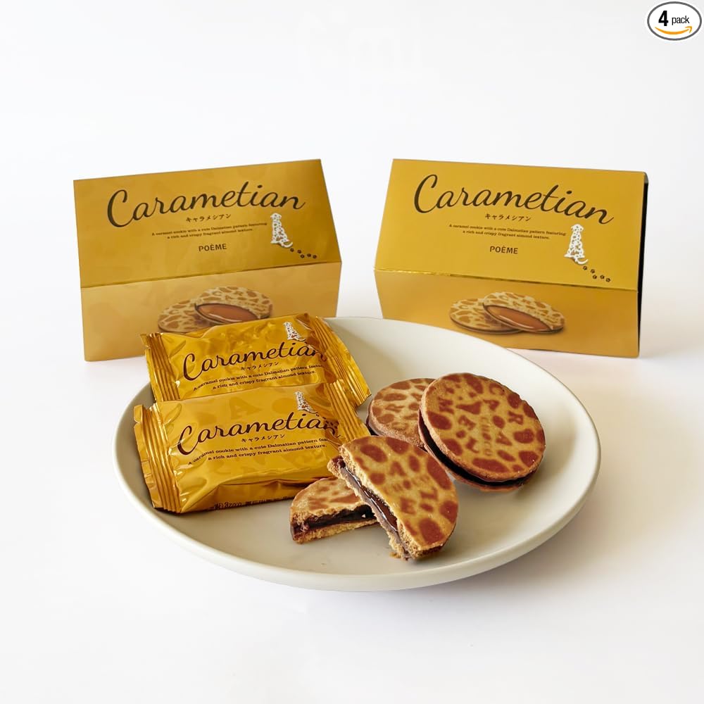 Carametian Chocolate, Caramel, Chocolate Gift, Souvenir, Confectionery Present, Popular, Order, Souvenir, Sweets, Individually Wrapped, Gift, Luxury (Pack of 12)