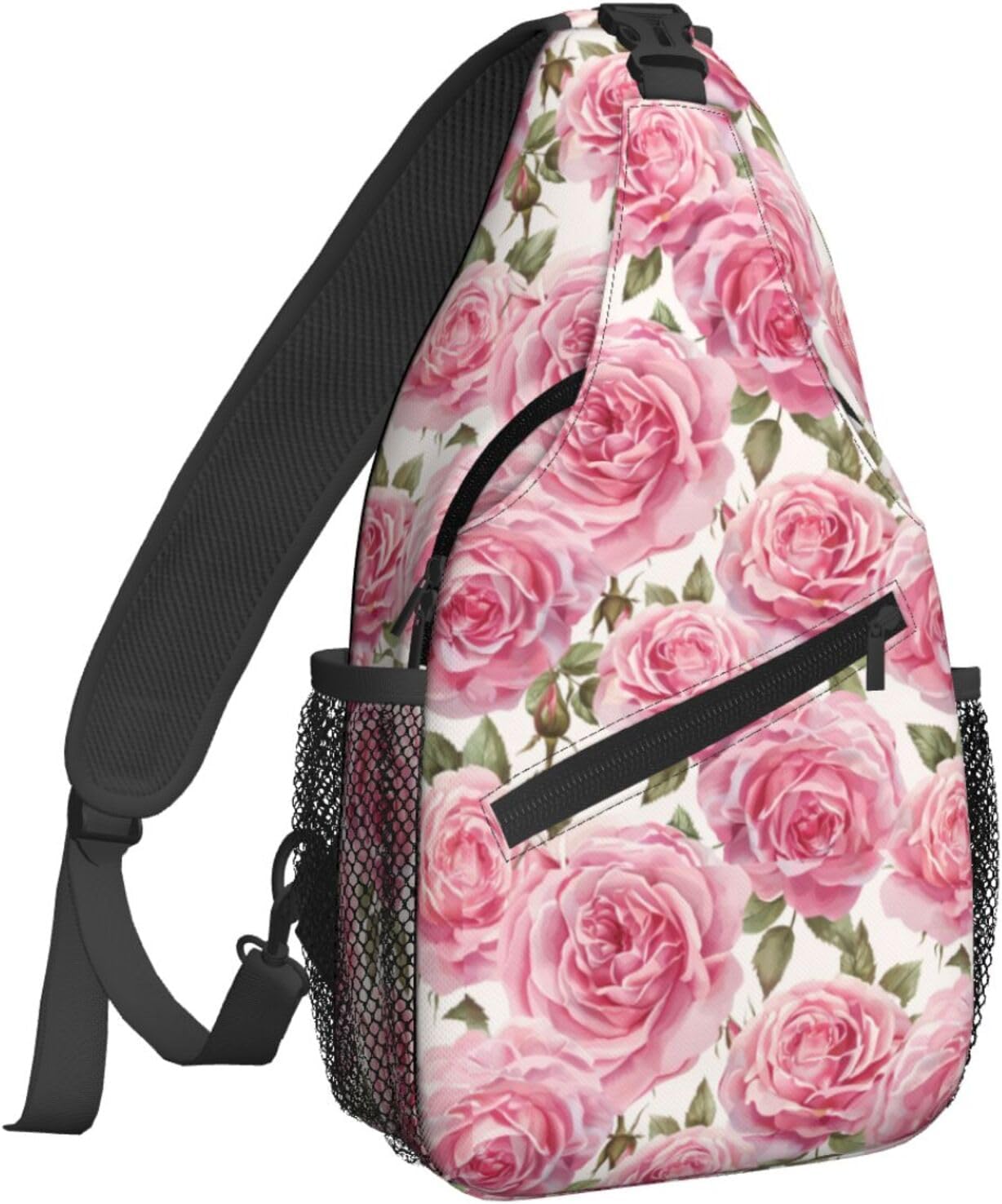 Famame Mochila bandolera para el pecho, bolsa de hombro, gimnasio, ciclismo, viajes, senderismo, mochila para hombres y mujeres, MultiColor37, Tamaño único