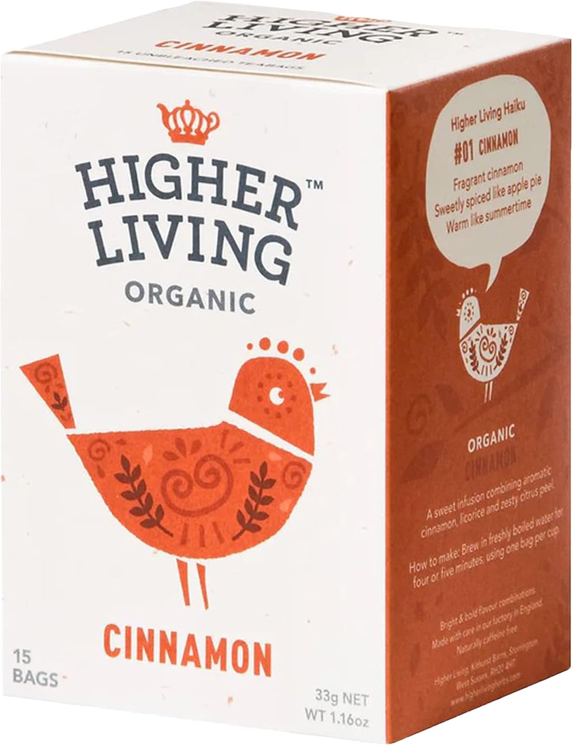 Higher Living Organic Sweet Dreams Organic Herbal Tea, 15TB (Organic)