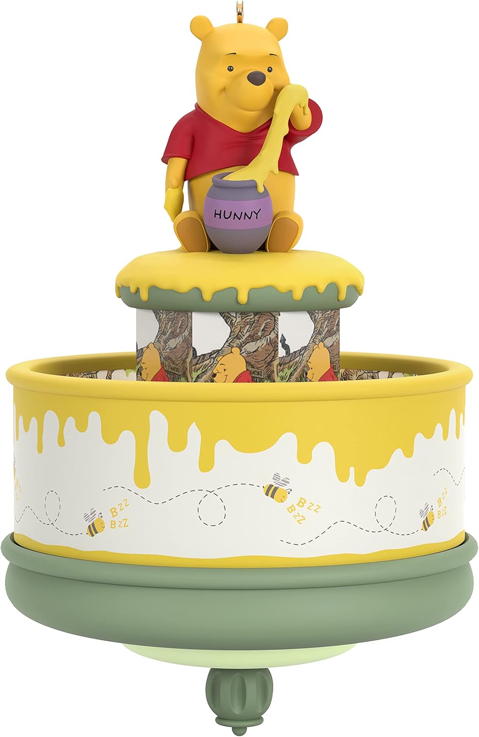 Hallmark Keepsake Adorno de Navidad 2021, Disney Winnie The Pooh O Christmas Eeyore
