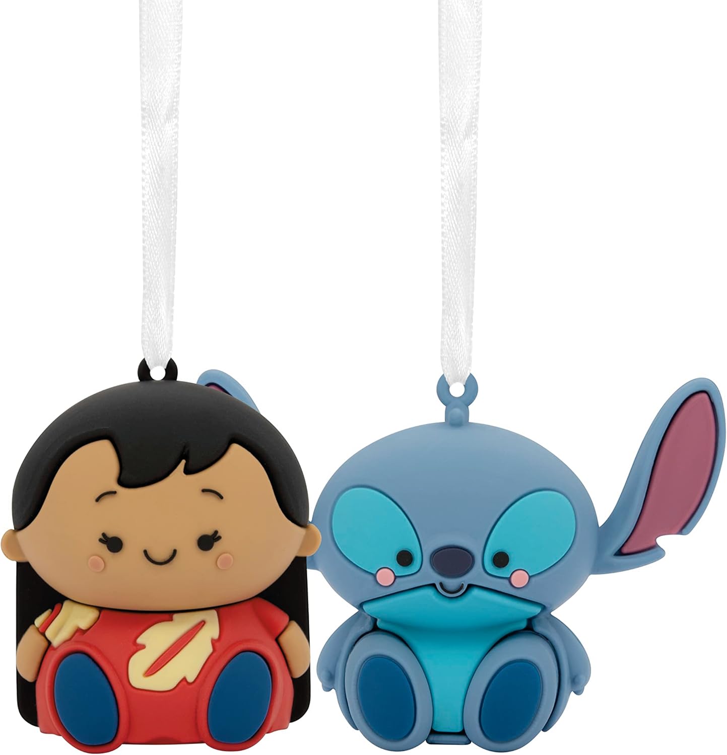 Hallmark Better Together Disney - Adornos magnéticos de Navidad de Mickey y Minnie, juego de 2