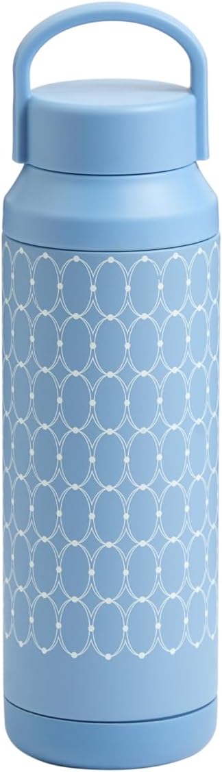 Wedgwood 1078322 Wild Strawberry Thermos Bottle, 16.9 fl oz (500 ml), Thermal and Cold Water Bottle