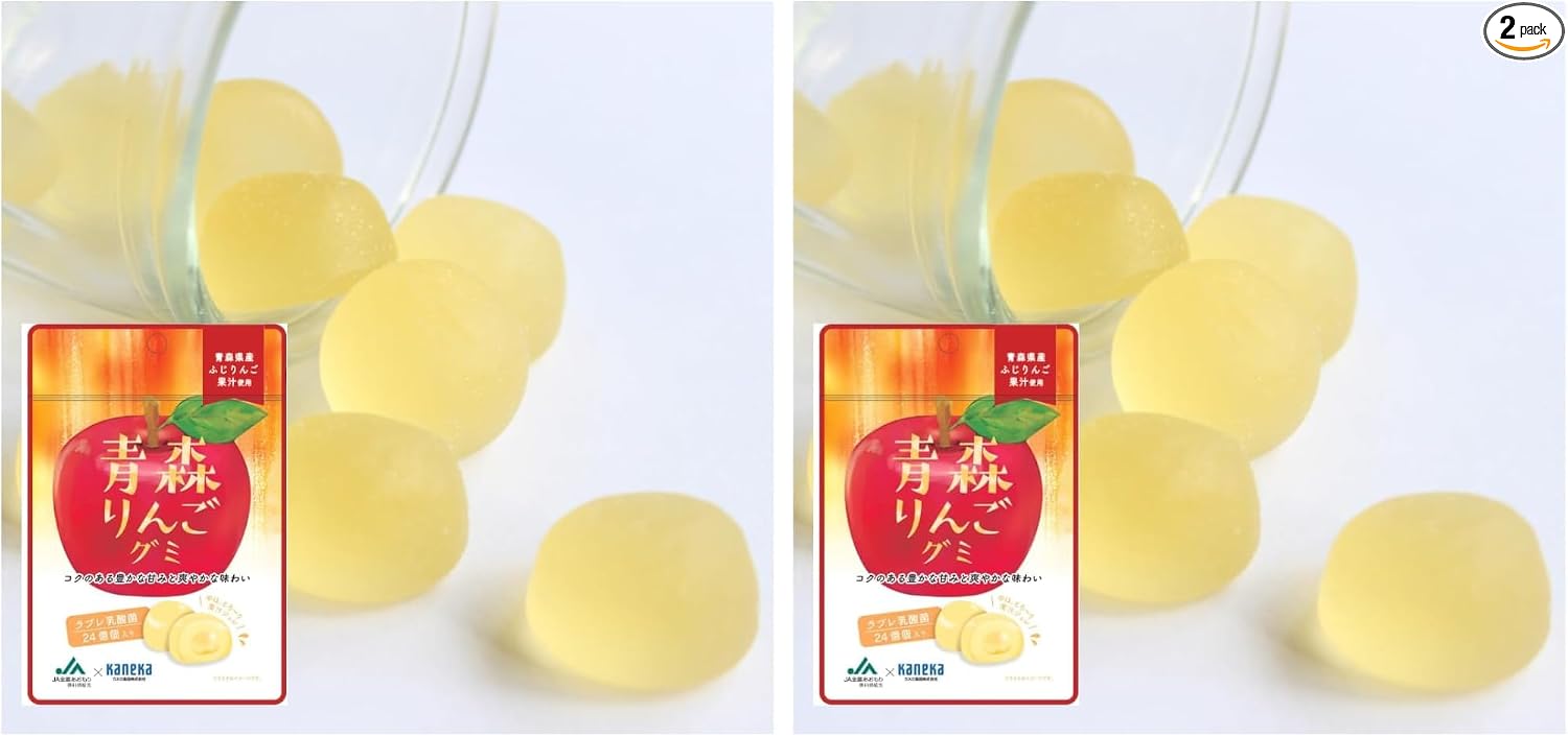 【10-Bag Set】KANEKA Food Products Okayama Muscat Gummy, Juice Gummy with Lactobacillus Love, 1.4 oz (40 g) x 10 Bags Popular Large Capacity