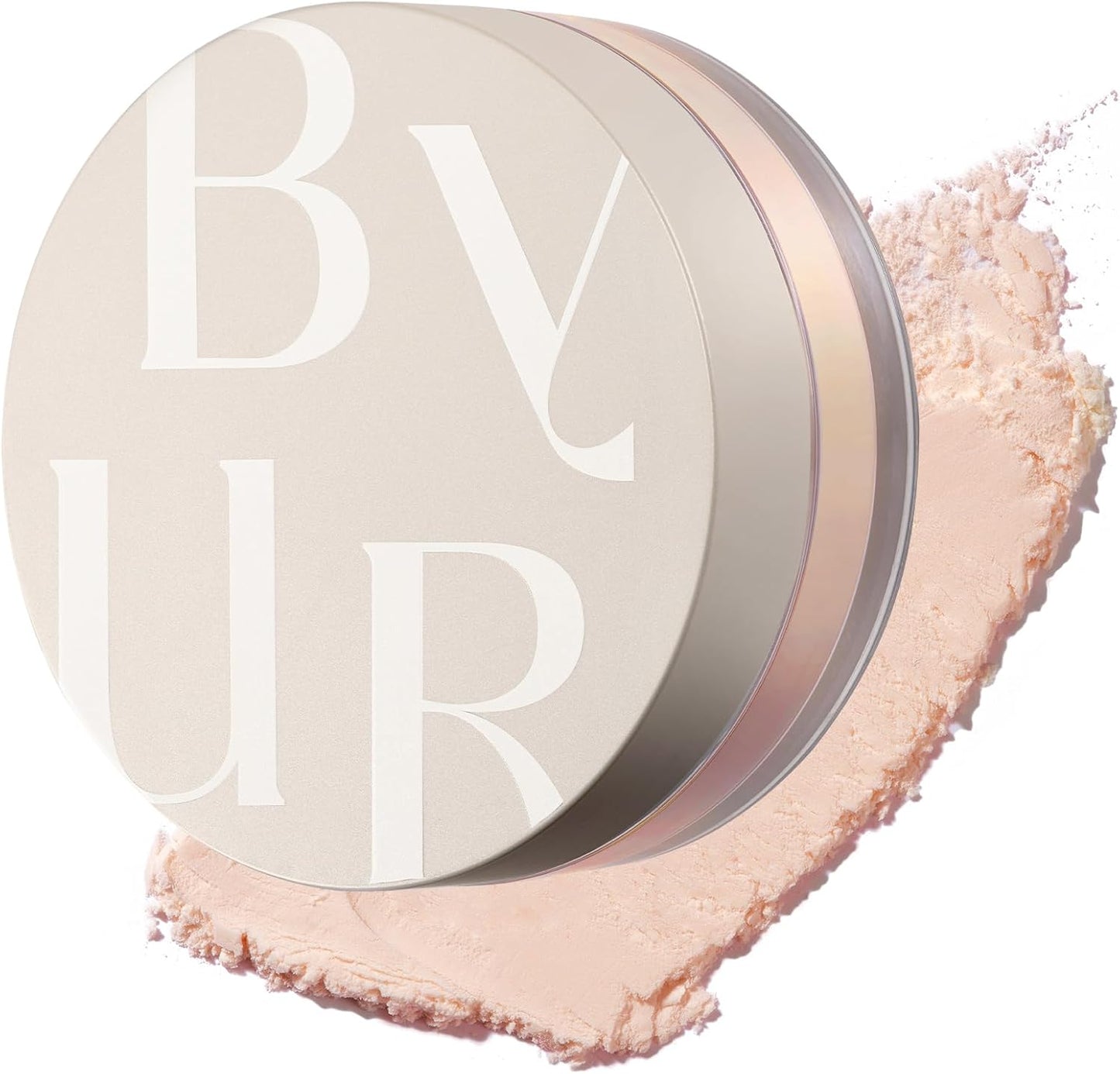 ByUR By Your Face Powder Loose Moist Moisturizing Collapse Prevention Pore Cover Korea Popular Serum Fit [Official Genuine Product] (Silky Semi-Matte [Loose Powder 01 Clear])