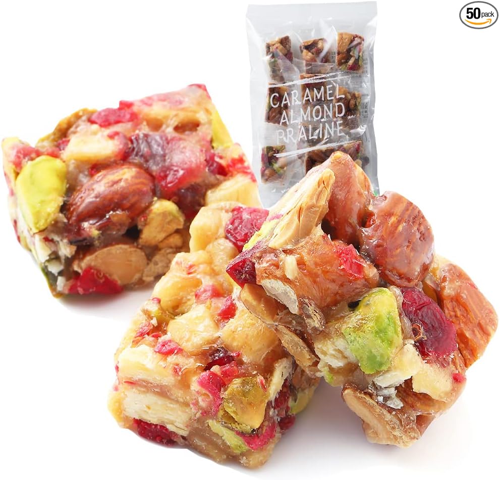 Shinohara Seika Caramel Almond Plaline 12 Pieces