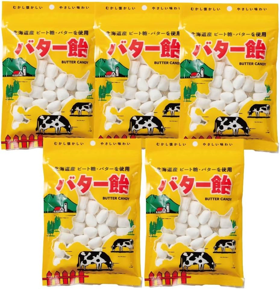 Jolliver Butter Candy Hokkaido-Produced Using Sugar, Beet Sugar, and Butter 160g