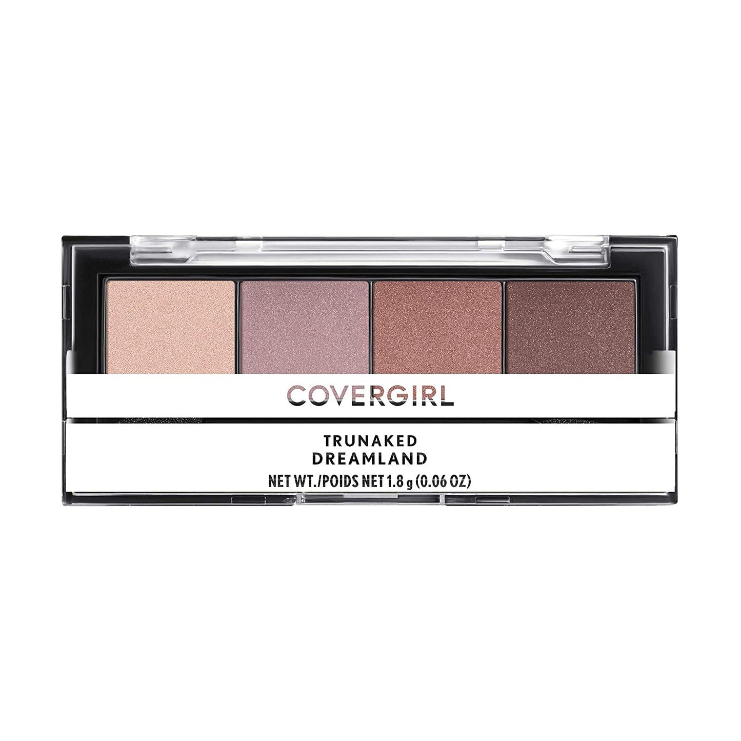 COVERGIRL Paleta de sombras de ojos Trunaked Quad - Night Mayhem, Midsummer Night Mayhem, 0.06 onzas