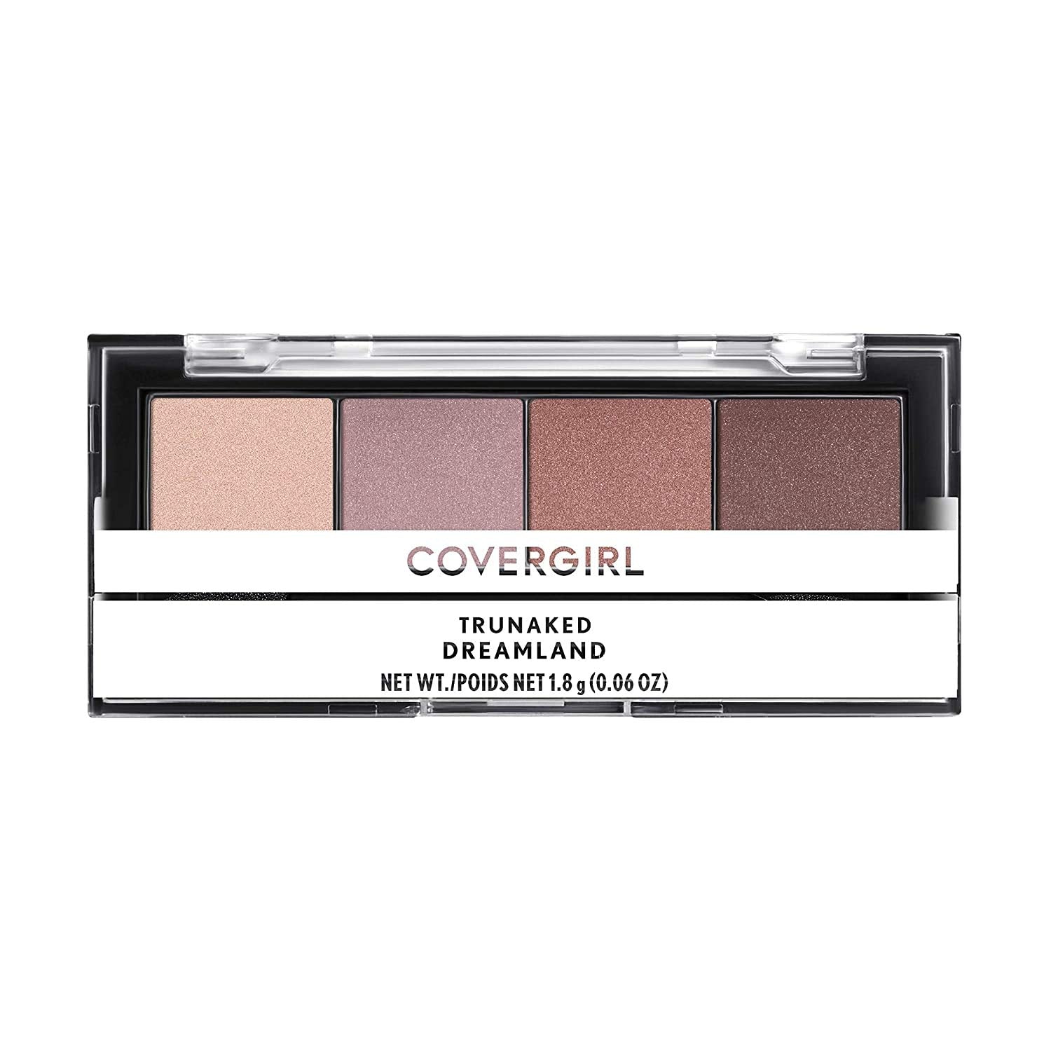 COVERGIRL Paleta de sombras de ojos Trunaked Quad - Night Mayhem, Midsummer Night Mayhem, 0.06 onzas