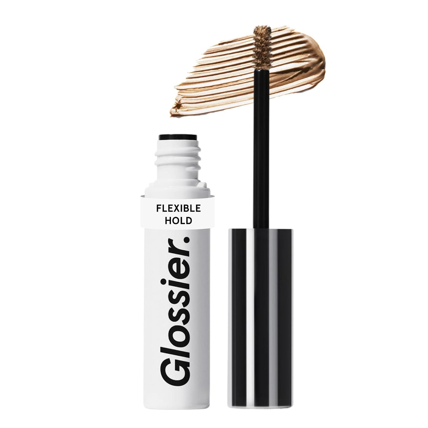 Glossier Boy Brow, Brown Eyebrow Gel & Volumizing Pomade - Creamy Tinted Brow Gel, Defines, Conditions & Thickens - Flexible Hold, No Stiffness, Beeswax & Hyaluronic Acid - Dermatologist Tested