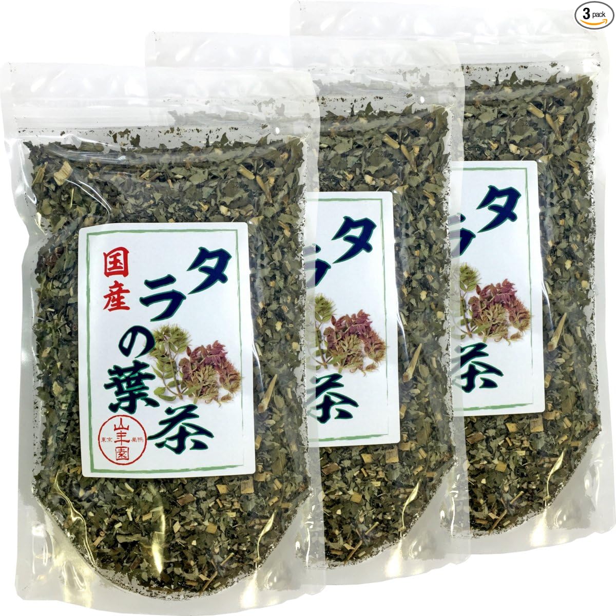 Cod Leaf Tea, Pesticide-free, 3.5 oz (100 g), Sugamo Ochaya from Miyazaki Prefecture, Yamanenen