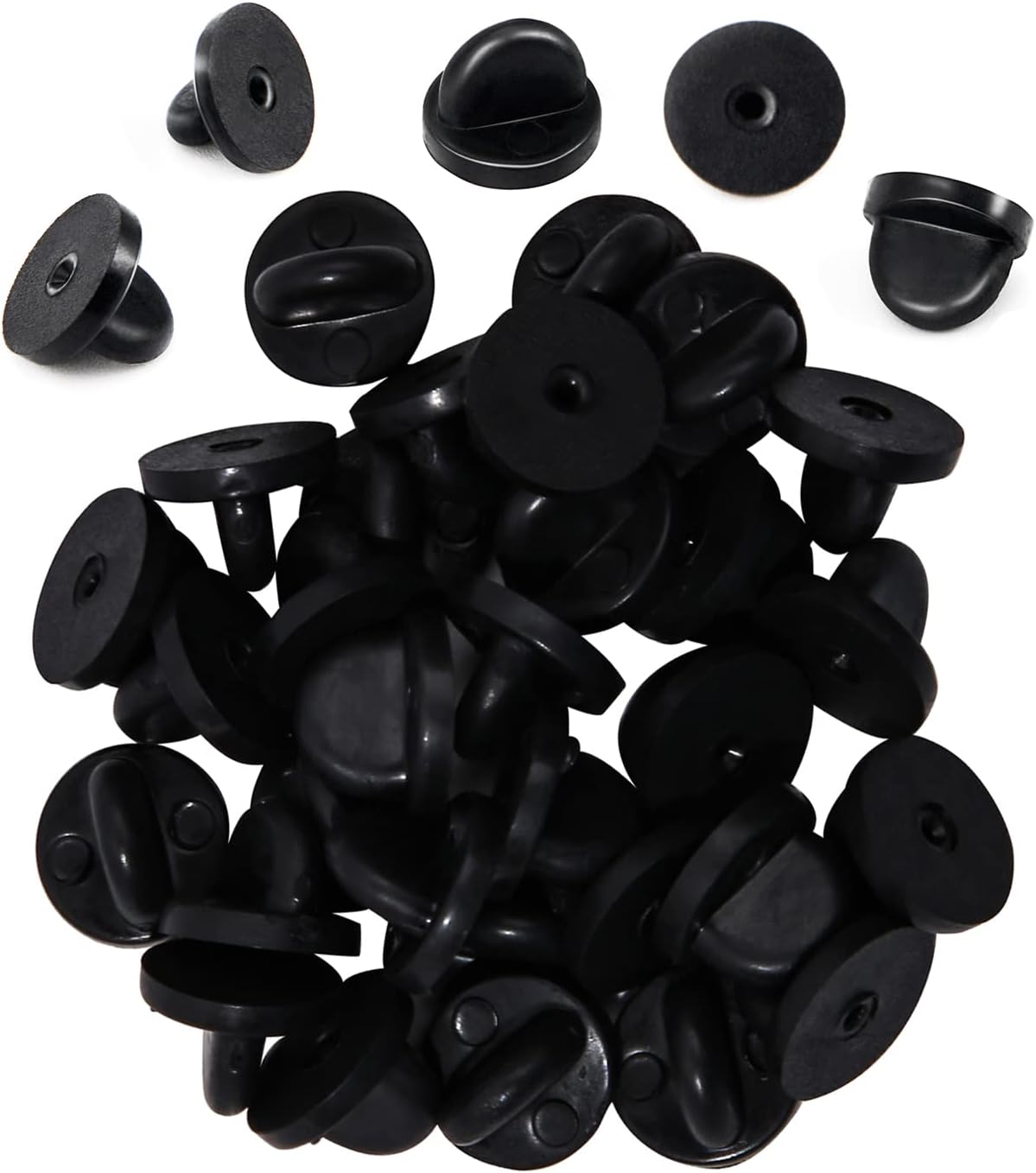 Lapel Pin Backs, Safety Backs for Brooch Tie Hat Badge Insignia