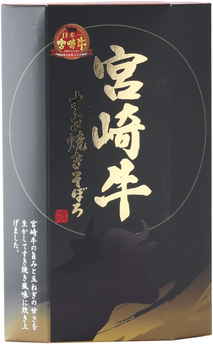 Yutaka Shokai Miyazaki Beef Sukiyaki Soboro, 5.6 oz (160 g)