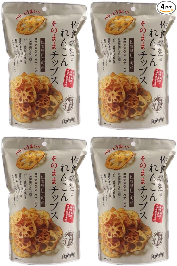 Saga Frozen Foods, Saga Prefecture, Straight Chips, 1.1 oz (30 g), Made in Japan, Uses Saga Prefecture, Snacks, Vegetables, Snacks, Treats, Toppings